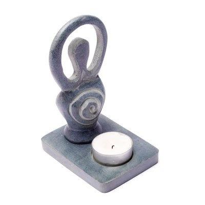Goddess tealight holder1
